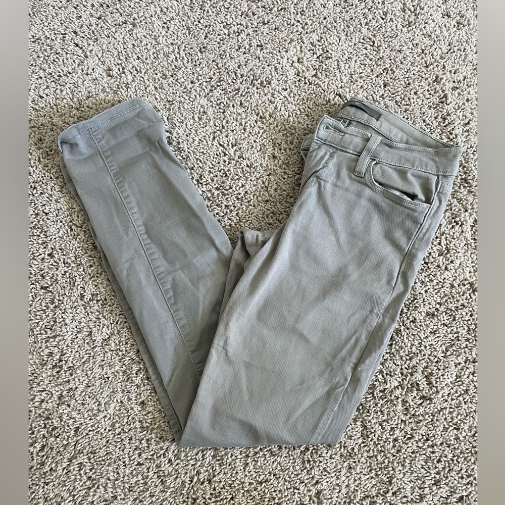 Joe’s Jeans Cigarette Light Gray Jeans